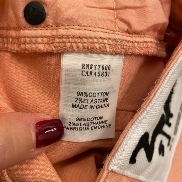 Free People Sandrine Rose Womens Embroidered Jeans Ankle New 29 virgin l… - Picture 7 of 15